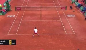 Monte-Carlo - Djokovic battu par Evans !