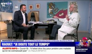 Didier Raoult: "Je continue à penser que c'est une erreur de ne pas soigner les gens"