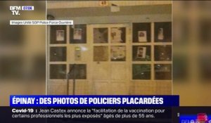 Pourquoi des photos de policiers ont-elles été placardées dans un immeuble à Épinay-sur-Seine ?