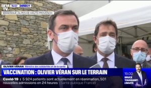 Olivier Véran: "C'est le premier jour où les Français âgés de plus de 60 ans et plus peuvent se faire vacciner"