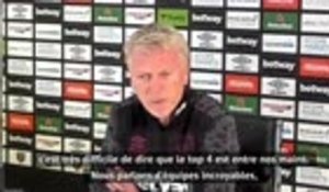 32e j. - Moyes : "Le top 4 n'est pas entre nos mains"