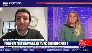 Décryptage: Peut-on télétravailler avec des enfants ? - 16/04