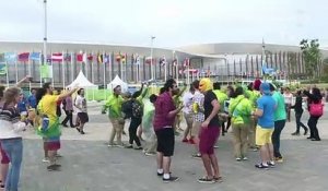 Rio-2016: au parc olympique, on fête la fin des JO