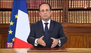 "L'Europe est devenue illisible, lointaine, incompréhensible", admet François Hollande