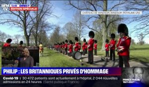 Funérailles du prince Philip: cette habitante de Windsor se dit "ravie de pouvoir sortir pour lui rendre hommage"