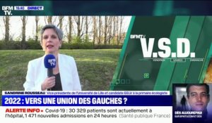 Réunion de la gauche: "On aura du mal à faire une union si on parle de personnalités", a déclaré Sandrine Rousseau