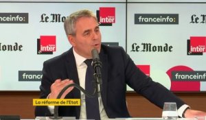 Xavier Bertrand : "Je veux que l'État soit fort (...), mais je ne veux plus que ce soit à Paris que se gèrent les politiques économiques, les politiques de logement, de santé, de transport. C'est la seule façon d'être demain efficaces."