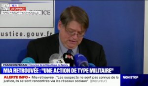 Mia retrouvée: le procureur de la République de Nancy décrit des suspects "qui n'ont jamais fait parler d'eux et se sont