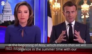 Coronavirus - Emmanuel Macron annonce cette nuit sur la chaîne américaine CBS que "les citoyens américains vaccinés pourraient se rendre en France cet été"