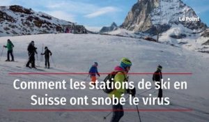 Comment les stations de ski en Suisse ont snobé le virus
