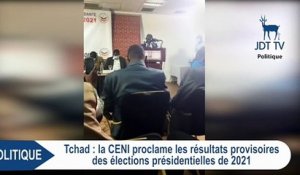 Proclamation des résultats provisoires  de l'élection présidentielle au Tchad