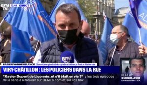 "On en a ras-le-bol": des policiers manifestent après le verdict des agressions Viry-Châtillon