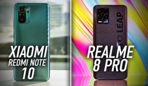 Test des Realme 8 Pro et Xiaomi Redmi Note 10