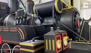 Un fan de Retour vers le Futur construit une réplique de la locomotive du film