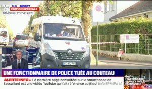 Policière tuée à Rambouillet: "L'individu s'est engouffré derrière elle et l'a égorgée", raconte Jérôme Moisan (Unité SGP Police)