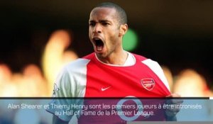 Premier League - Thierry Henry intronisé au Hall of Fame