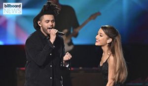 Ariana Grande & The Weeknd Tease Brand New Collab | Billboard News