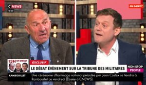 EXCLU - Lettre de militaires: Regardez l’intégralité du face à face tendu entre le général André Coustou et Benoît Thieulin dans « Morandini Live » ce matin sur CNews - VIDEO