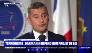 Gérald Darmanin: "Depuis l'arrivée du président de la République en 2017, 36 attentats ont été déjoués"