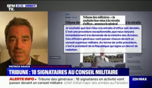 Tribune controversée: 18 signataires en activité vont passer devant un conseil militaire, selon le chef d’état-major des armées