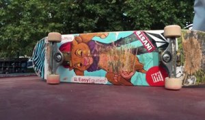 Incarner le skateboard africain aux JO, le rêve de gosse de Brandon Valjalo