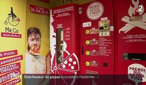 Italie : un distributeur de pizzas fait scandale à Rome