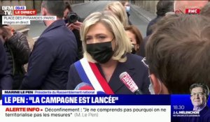 Marine Le Pen sur 2022: "Si Emmanuel Macron était amené à effectuer un 2e mandat, le chaos serait général"