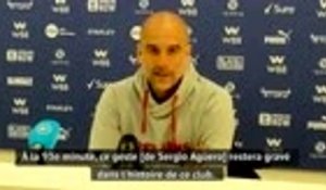 Demies - Guardiola : "Agüero sera une arme supplémentaire pour le match retour contre le PSG"