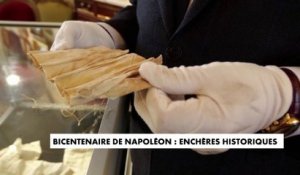 Enchères historiques pour le bicentenaire de Napoléon