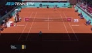 Madrid - Rublev s'impose dans la douleur face à Paul