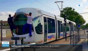 Selfie sur les rails : la SNCF alerte sur les risques dans une campagne choc