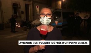 Policier tué à Avignon : l'auteur des coups de feu en fuite