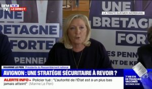 Marine Le Pen : "Je serais la présidente qui incarne le retour et la restauration de l'autorité de l'État"