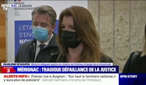 Féminicide à Mérignac: Marlène Schiappa annonce une "mission d'inspection" par les ministères de l'Intérieur et la Justice