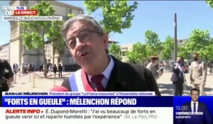 "C'est pauvre de dire que je suis fort en gueule": Jean-Luc Mélenchon répond à Marine Le Pen