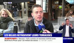 Covid-19: les Belges rouvrent leurs terrasses