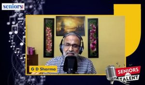 G D Sharma Performing at Seniors Have Talent | Season Four Round A | Singing Contest | Seniors Today E-magazine