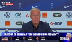 Didier Deschamps: L'absence de Karim Benzema "n'a pas empêché la France d'être championne du monde'"
