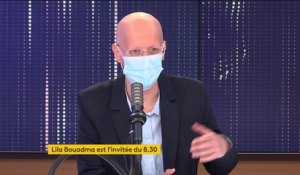 "Non seulement il n'y a pas de renforts" dans les hôpitaux "mais on est encore moins nombreux qu'avant, pointe la réanimatrice Lila Bouadma