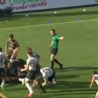 TOP 14 - Essai de PENALITE (CAB) - Brive - La Rochelle - J22 - Saison 2020/2021