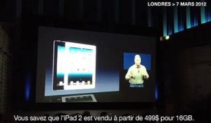 iPad 3 : prix et capacité