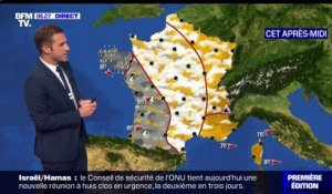 Un temps partagé ce mercredi avec de la pluie à l'ouest et des éclaircies à l'est