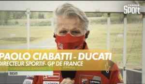 Paolo Ciabatti, directeur sportif de Ducati s'est livré au micro de Canal+ - GP de France