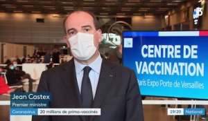 Vaccin contre le Covid-19 : Emmanuel Macron annonce que 20 millions de Français ont reçu une première dose