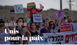 Devant l'escalade du conflit, des centaines de juifs et d'arabes manifestent ensemble pour la paix