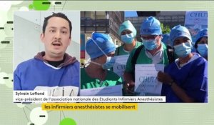 Grève des infirmiers-anesthésistes : "La profession n'a pas la reconnaissance qu'elle mérite", estime un responsable d'association
