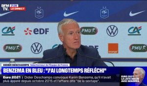 Didier Deschamps: "Mes choix sont toujours guidés pas une seule idée:  le bien de l'équipe de France"