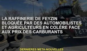 La raffinerie de Feyzin bloquée par des automobilistes et des agriculteurs en colère contre le prix