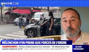 Refus d'obtempérer à Paris:  "L'enquête de l'IGPN est classique dans ce genre d'affaire", réagit Yvan Assioma, d'Alliance Police nationale