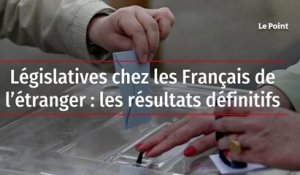 Législatives chez les Français de l’étranger : les résultats définitifs